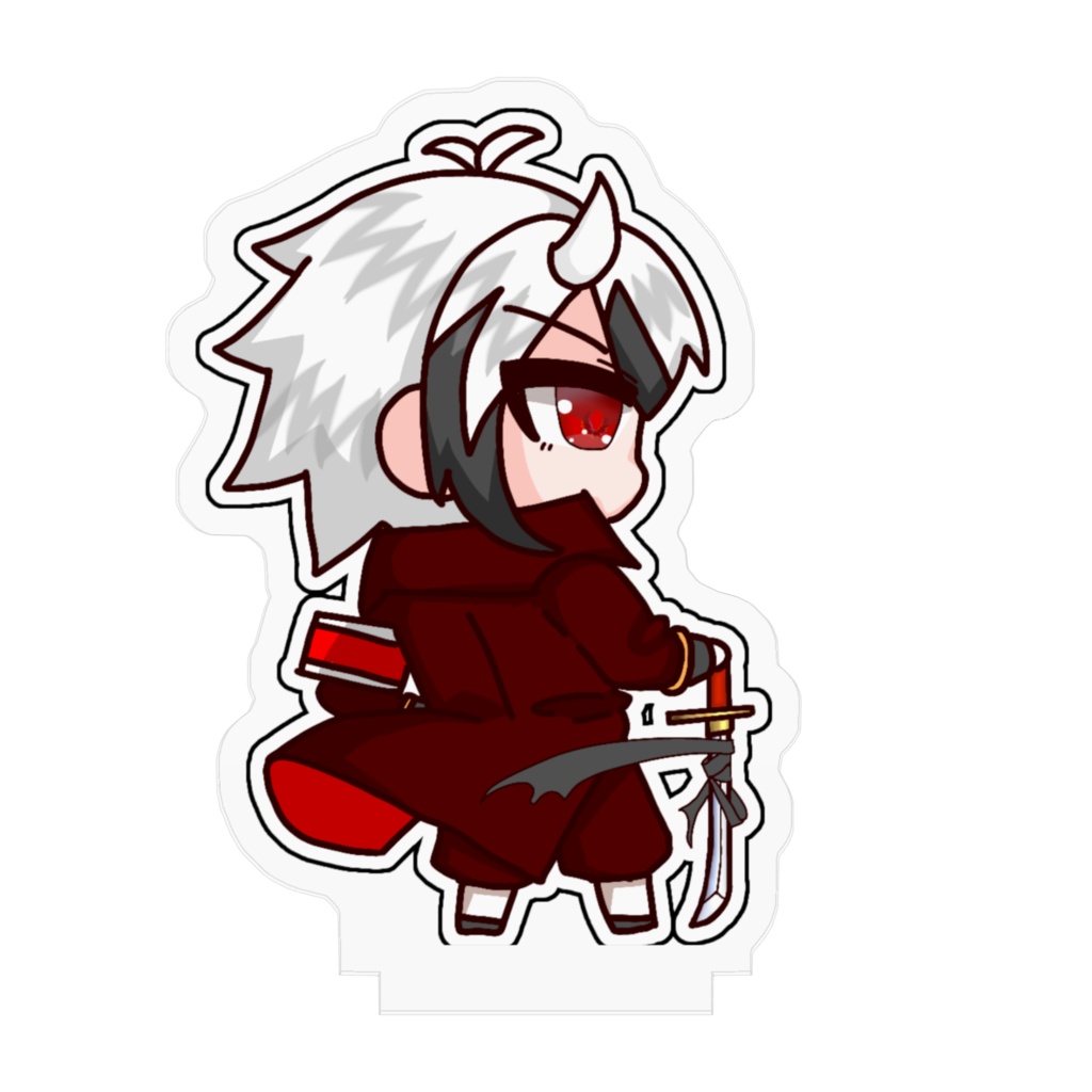 藤堂エミル鬼モード・ミニアクリルフィギュア