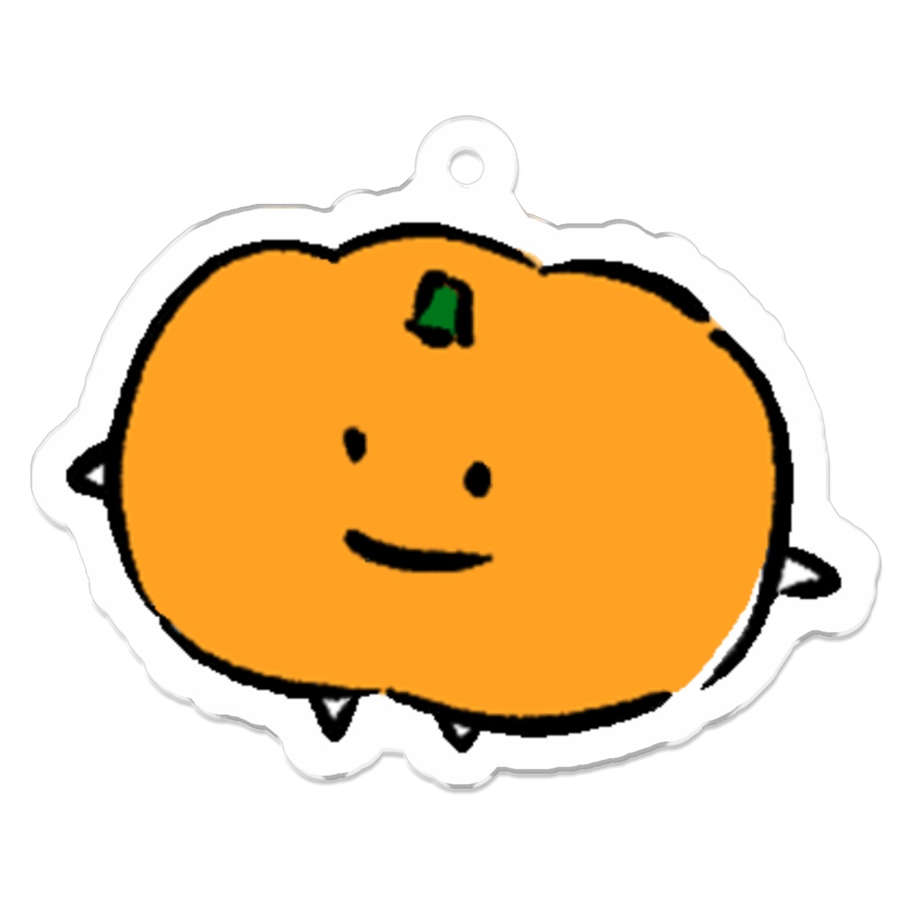 かぼちゃ アクリルキーホルダー