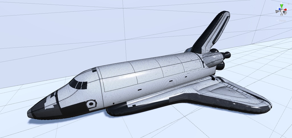 スペースシャトルフロート