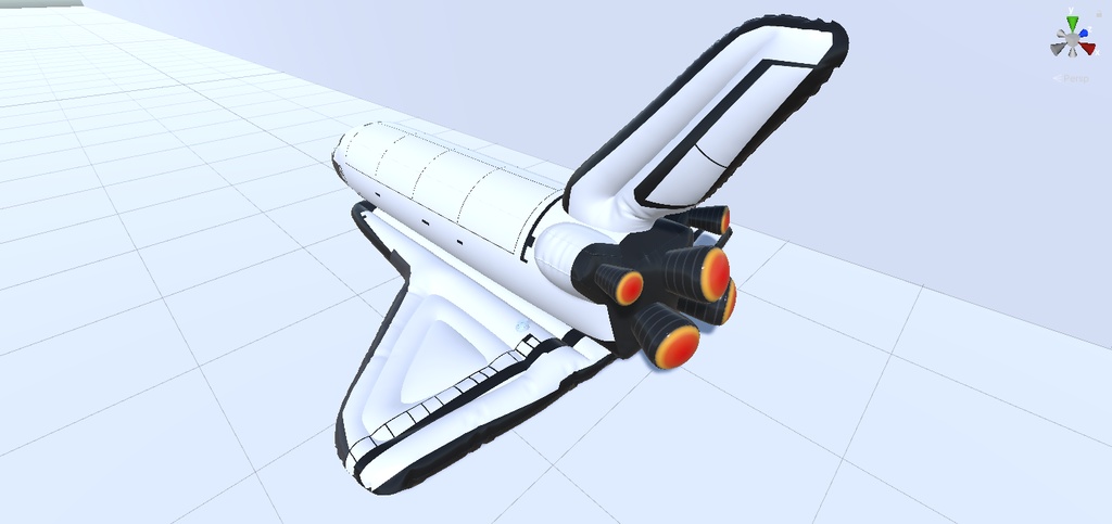 スペースシャトルフロート