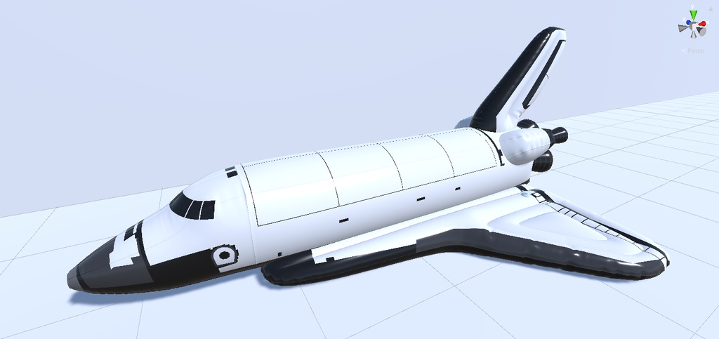 スペースシャトルフロート