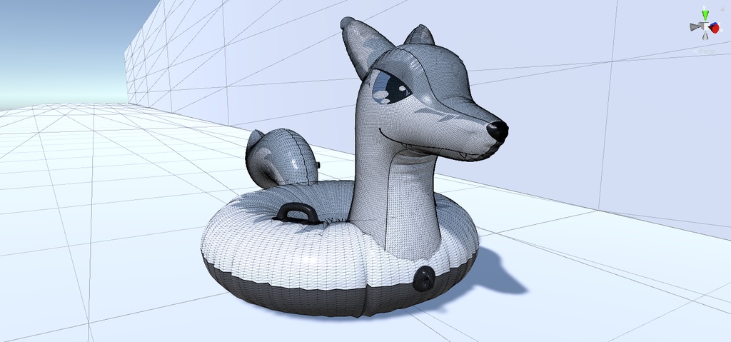 シベリアンハスキーの雪ソリ