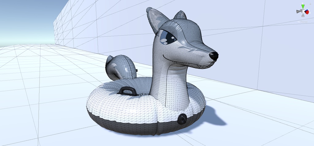 シベリアンハスキーの雪ソリ