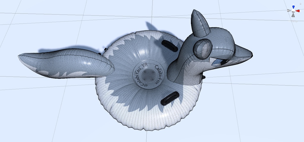 シベリアンハスキーの雪ソリ