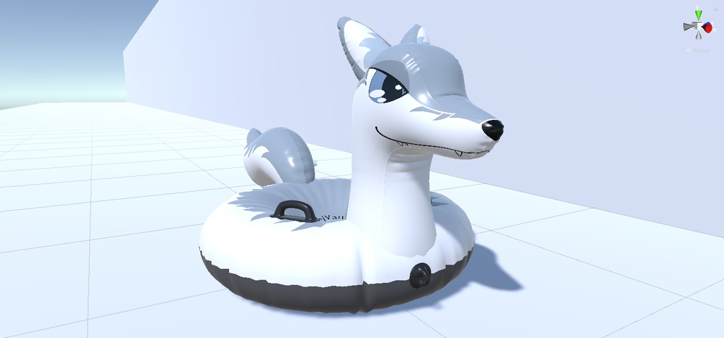 シベリアンハスキーの雪ソリ