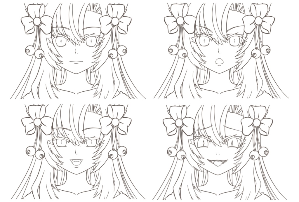 皆で色んな表情を描こう!