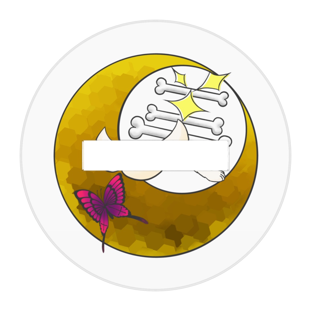 【並べて可愛いアクリルスタンド】月美☆サミー【50x50mm】