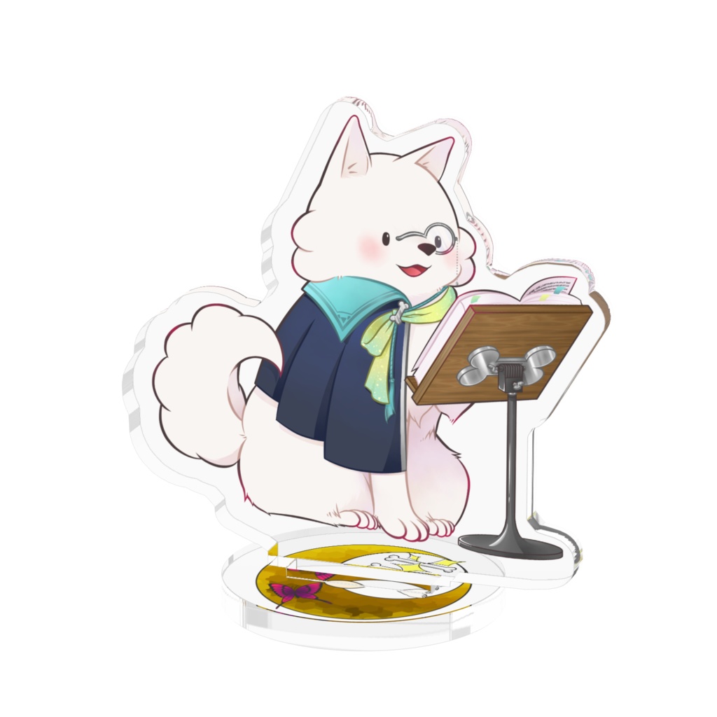 【並べて可愛いアクリルスタンド】月美☆サミー【50x50mm】