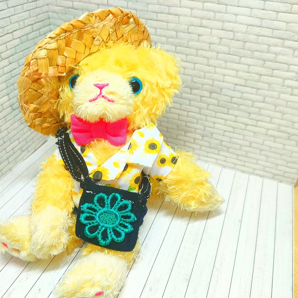 ぬい用お花ショルダーバック