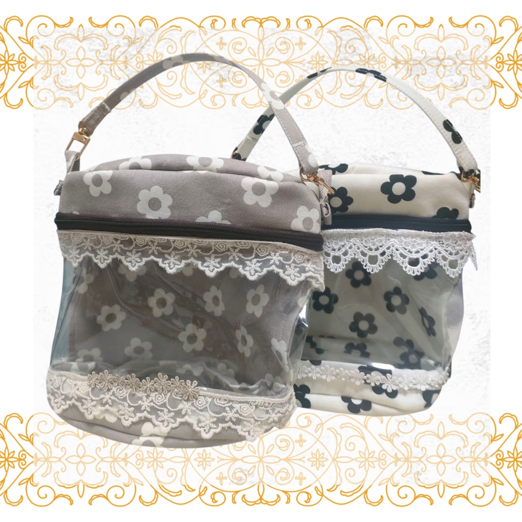 お花ぬいポーチ