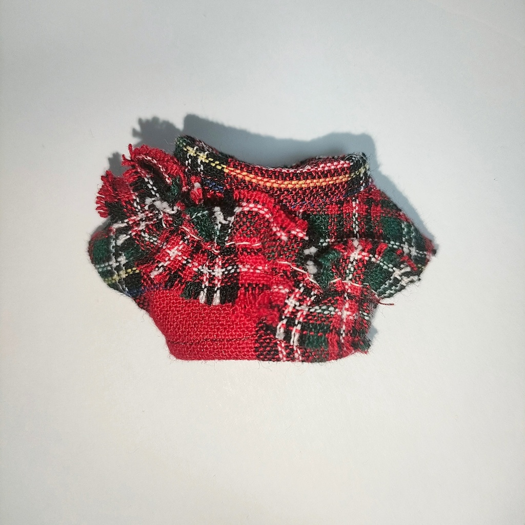 チェックフリルトップス(2色)