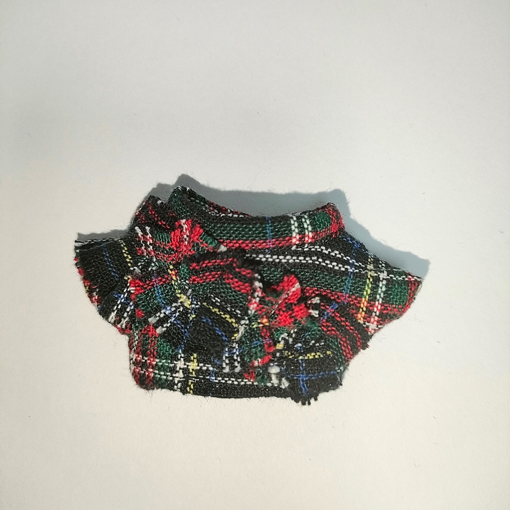 チェックフリルトップス(2色)