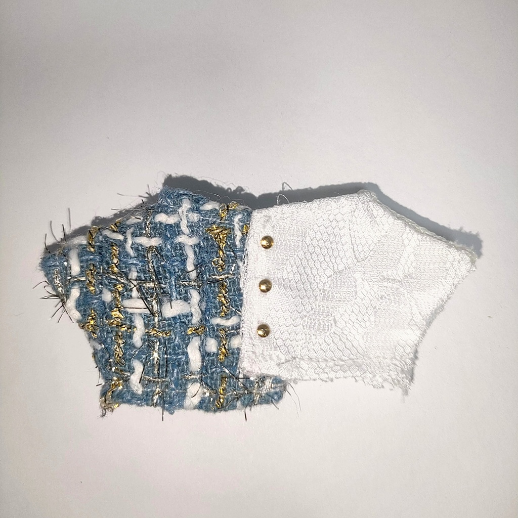 ブルーアシメジャケット