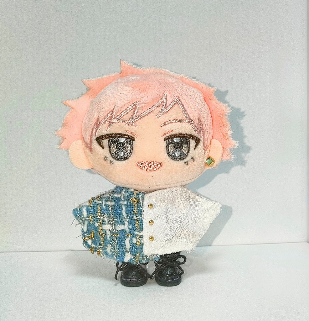 ブルーアシメジャケット