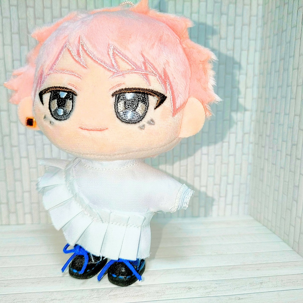 アシメフリルトップス