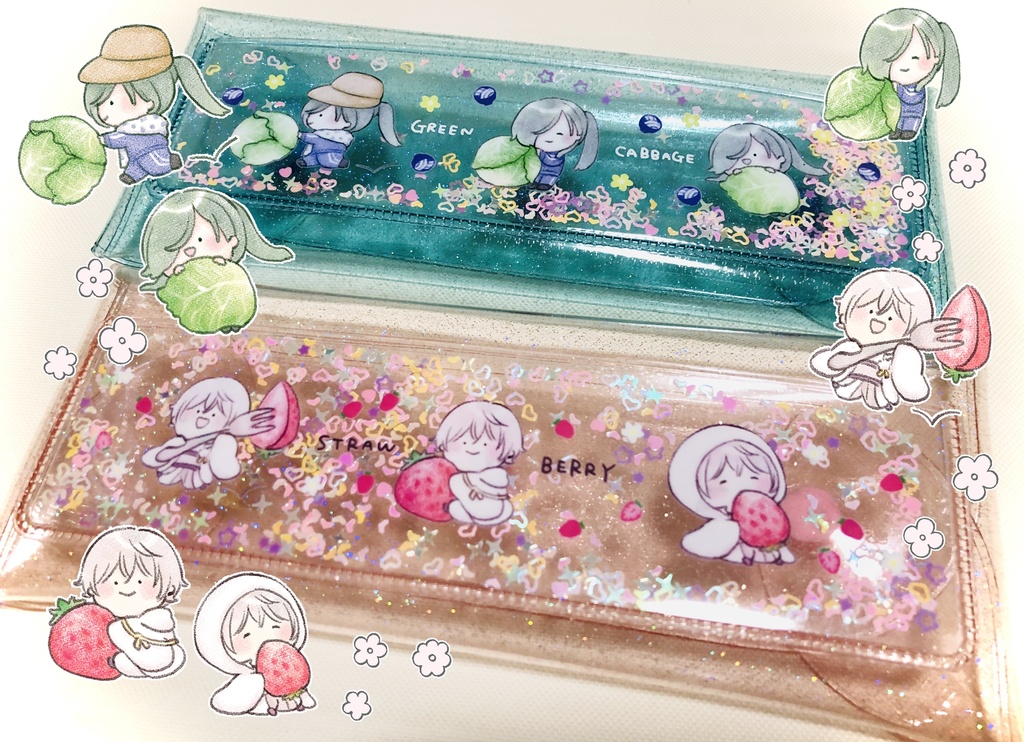 キラキラマルチケース鶴丸＆青江