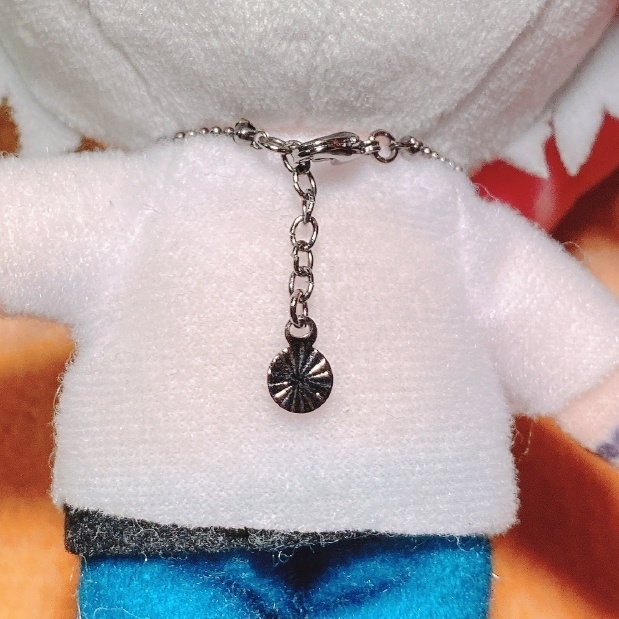 10〜12cmぬい対応/ネックレス/ダーククロス