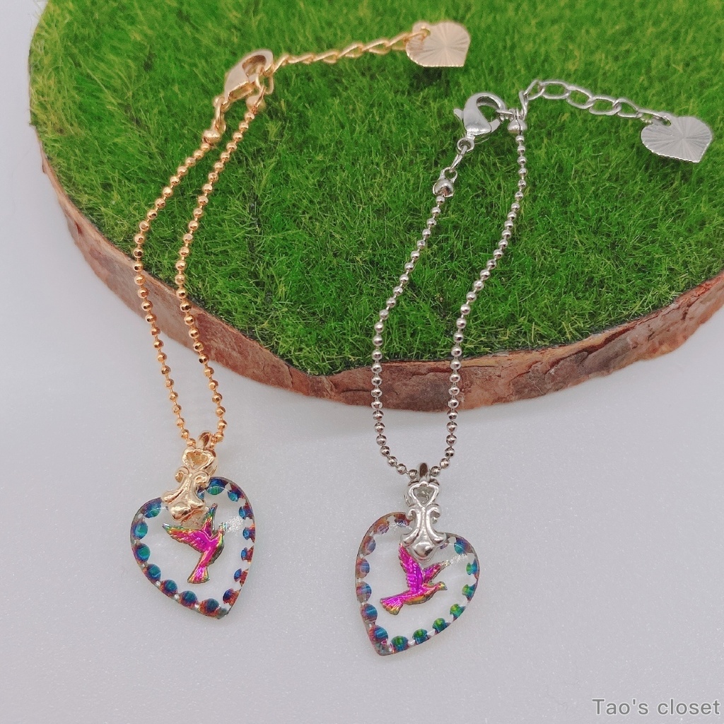 10〜12cmぬい対応/ガラスハート/ピジョン