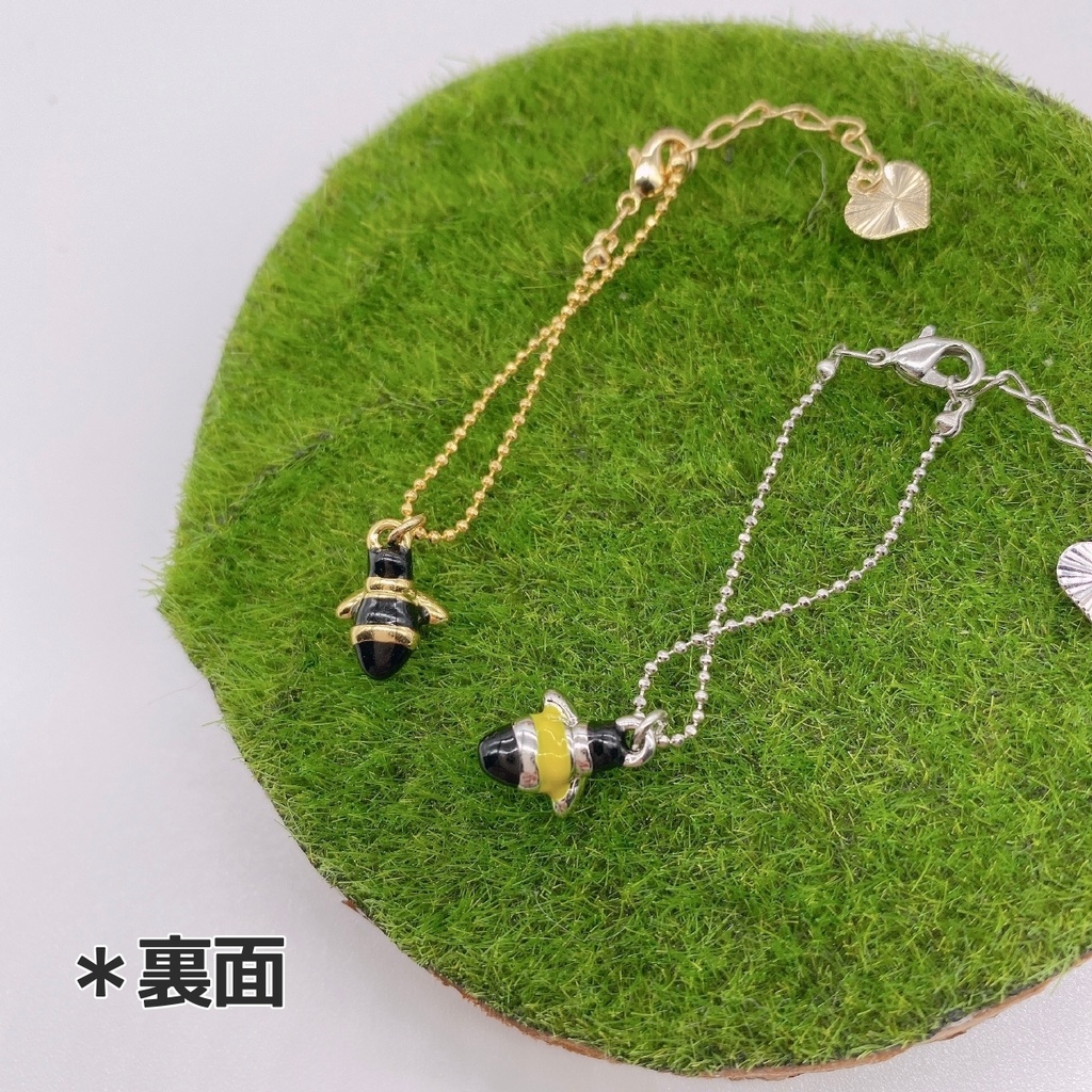 10〜12cmぬい対応/ネックレス/ビー(蜂)