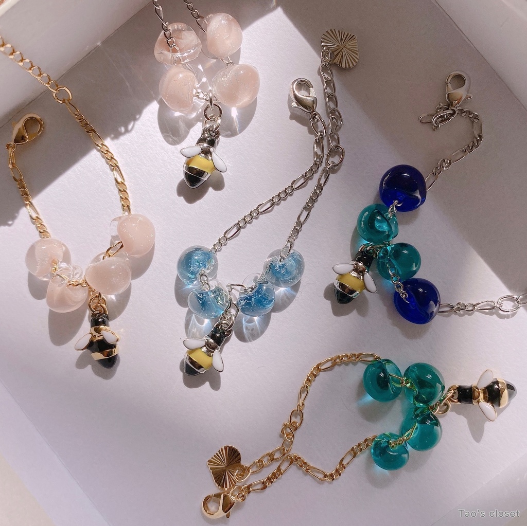 10〜12cmぬい対応／ネックレス／ビー(蜂)／ドリームドロップ(B)