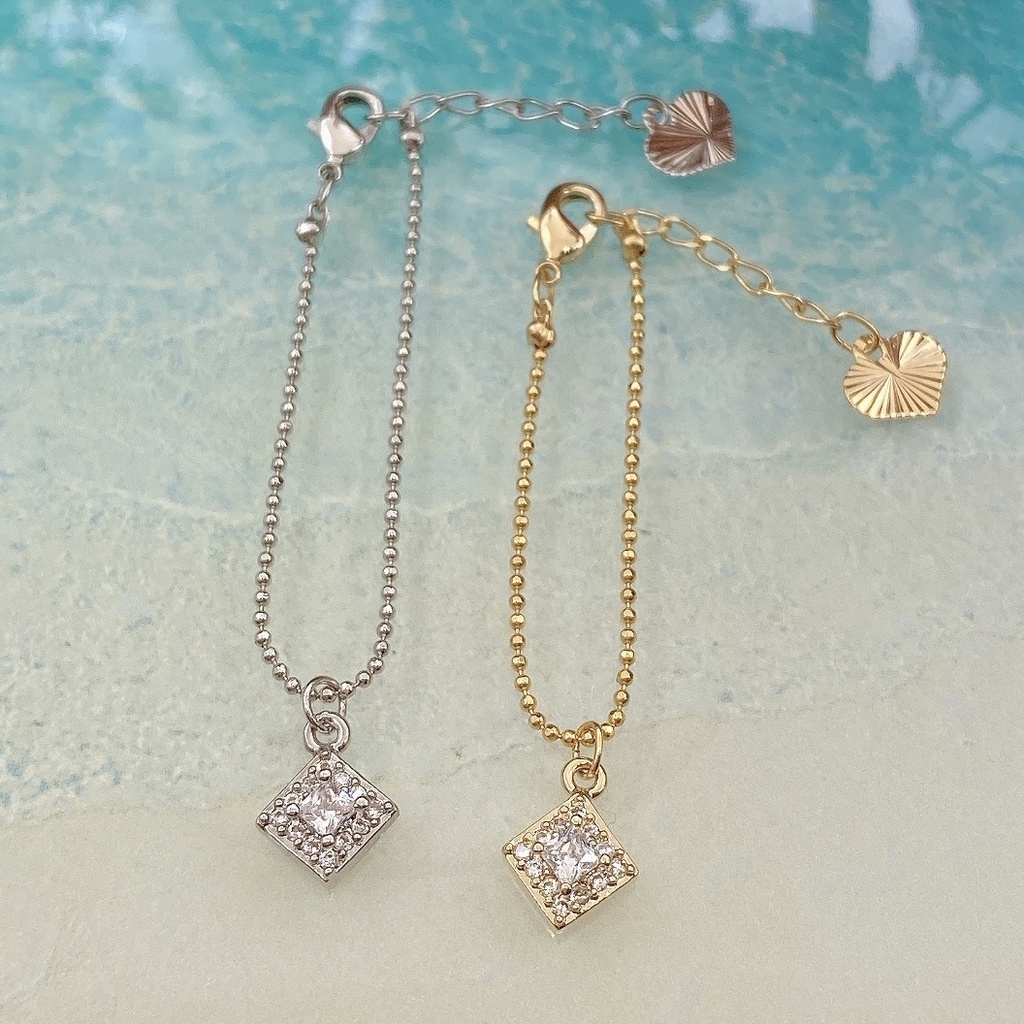 10〜12cmぬい対応/ネックレス/スクエア