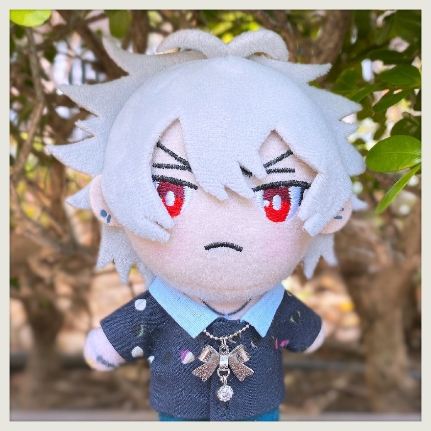 🎤10cmぬいサイズ服/アクセがたのしみになるシャツ