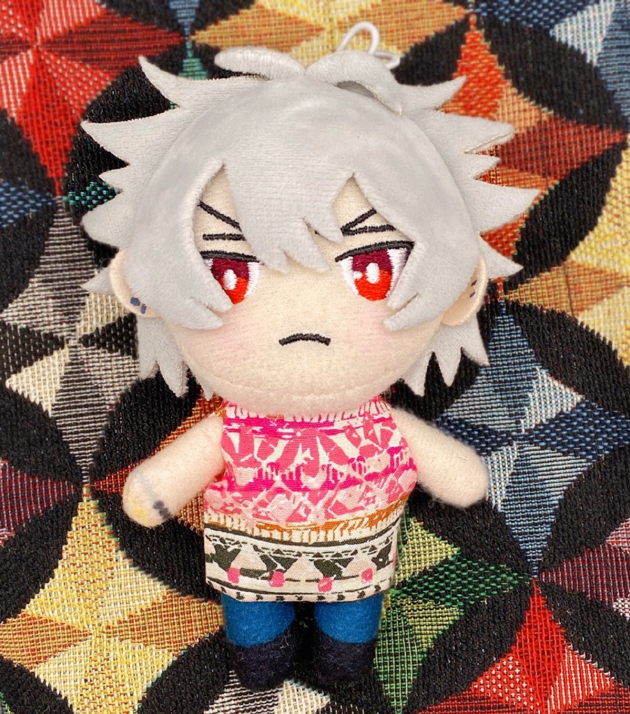 🎤10cmぬいサイズ服/ロングタンク(ベリベリピンク)