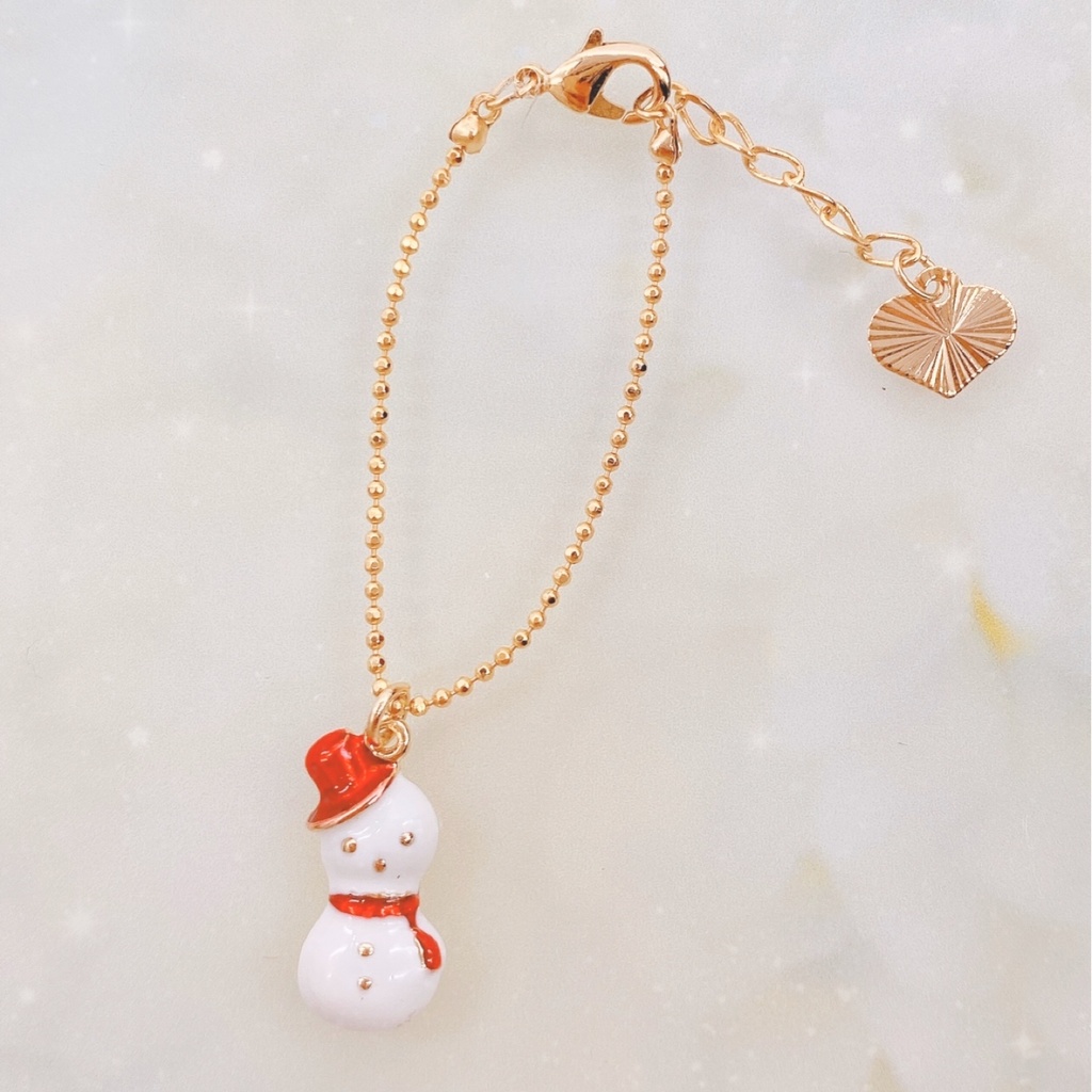 10〜12cmぬいサイズネックレス/クリスマスモチーフ