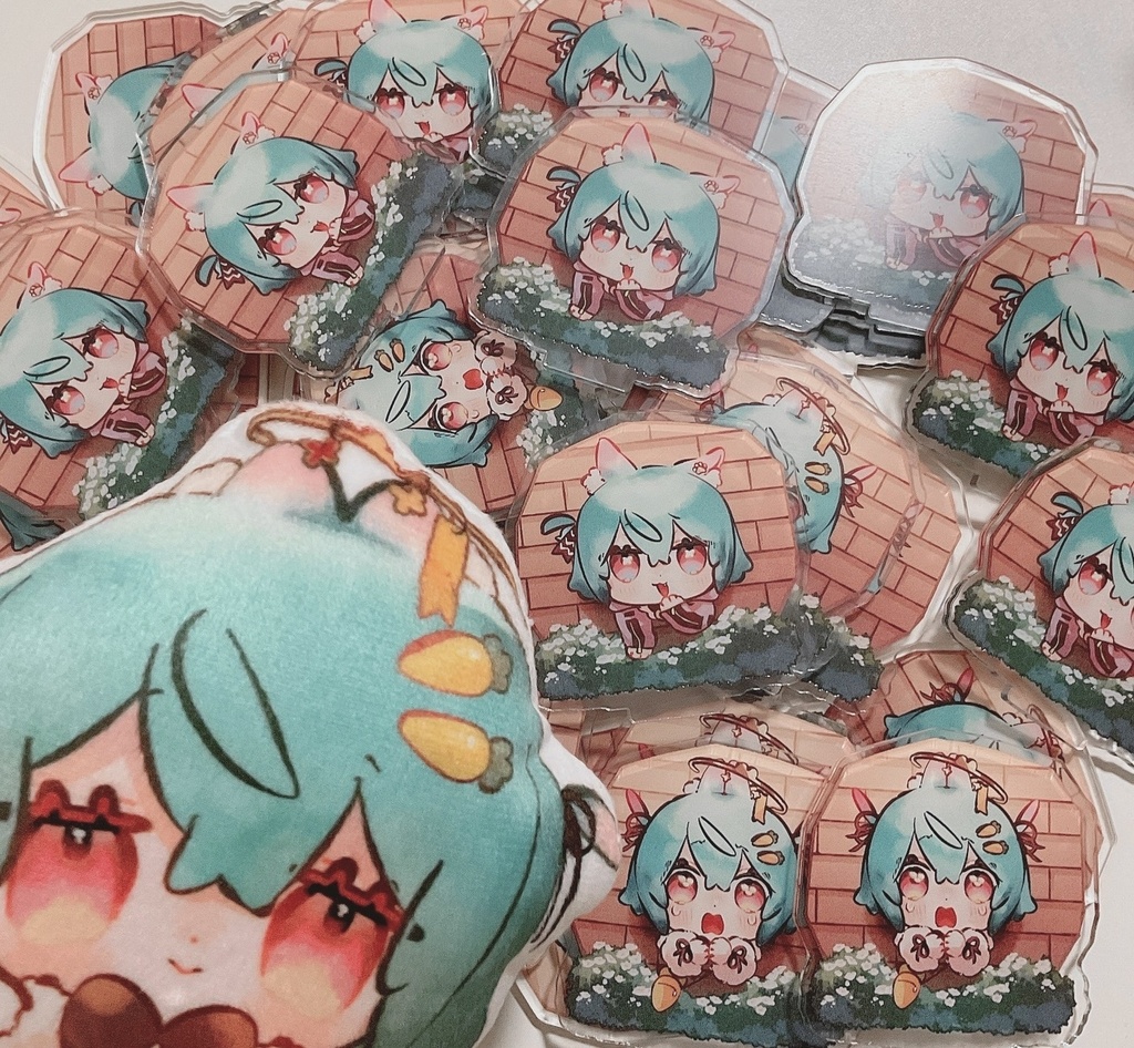J庭57✦ぷにゃねこ/うさ天アクスタ