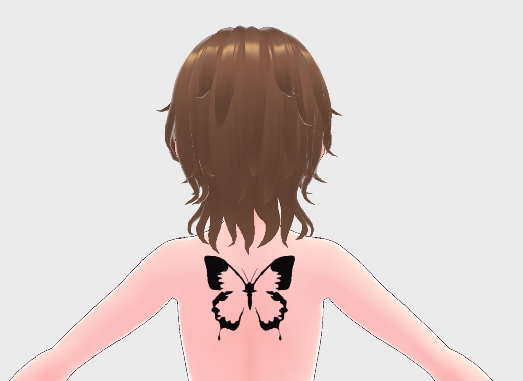 【テクスチャ】タトゥー2枚組 【VRoidStudio正式版】 #VRoid