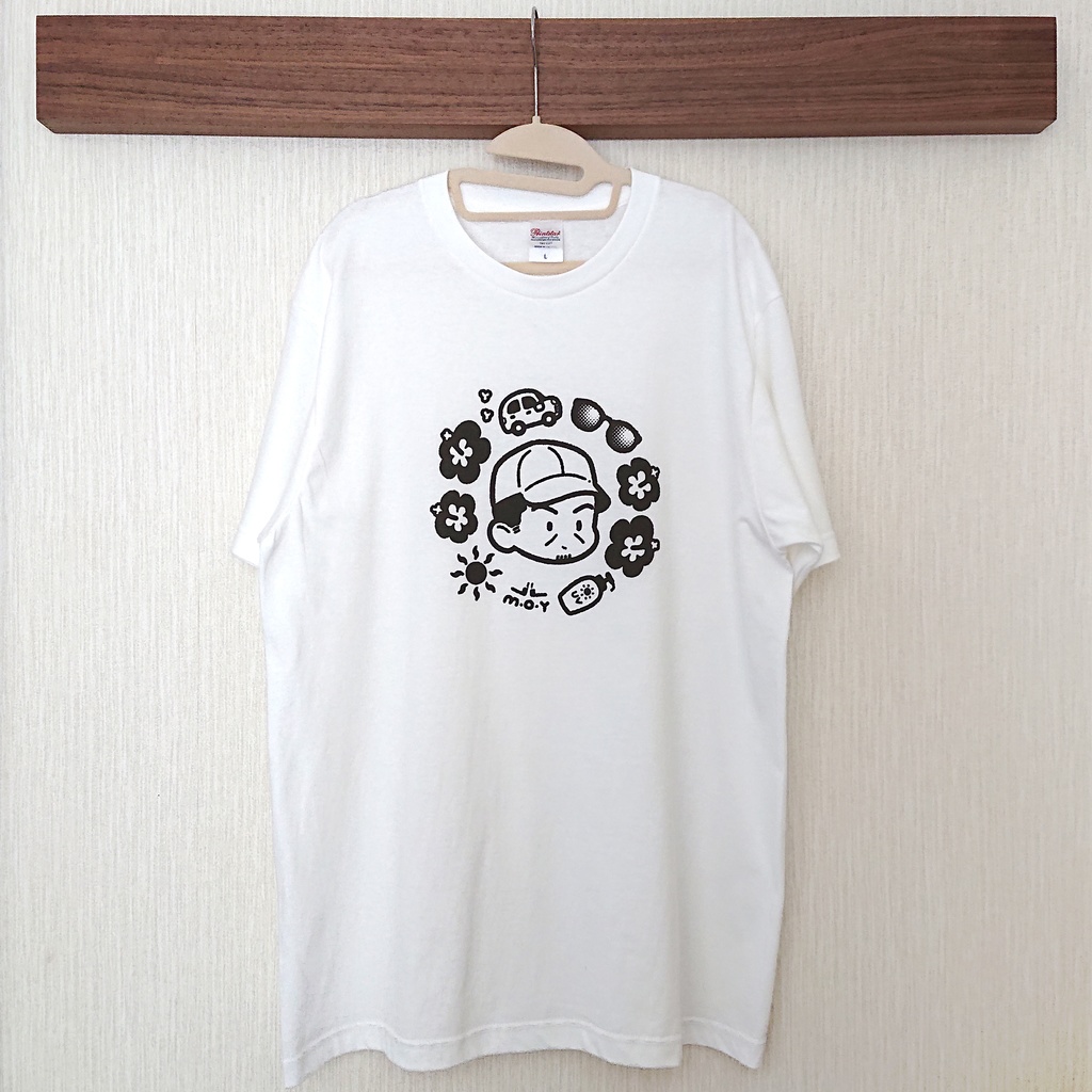 YOME T - 鯉月イメージ Tシャツ M