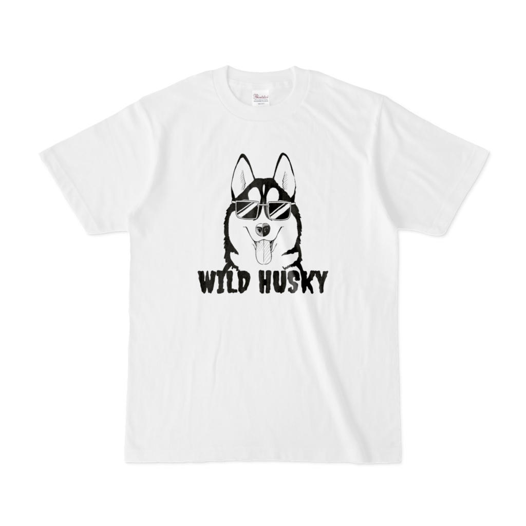 ワイルドハスキーTシャツ