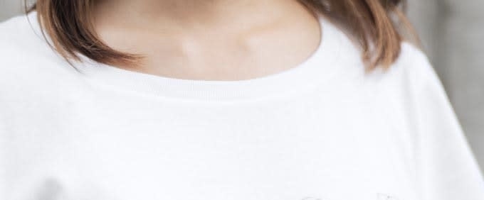 イタズラハスキーレディースTシャツ 黒×銀×赤