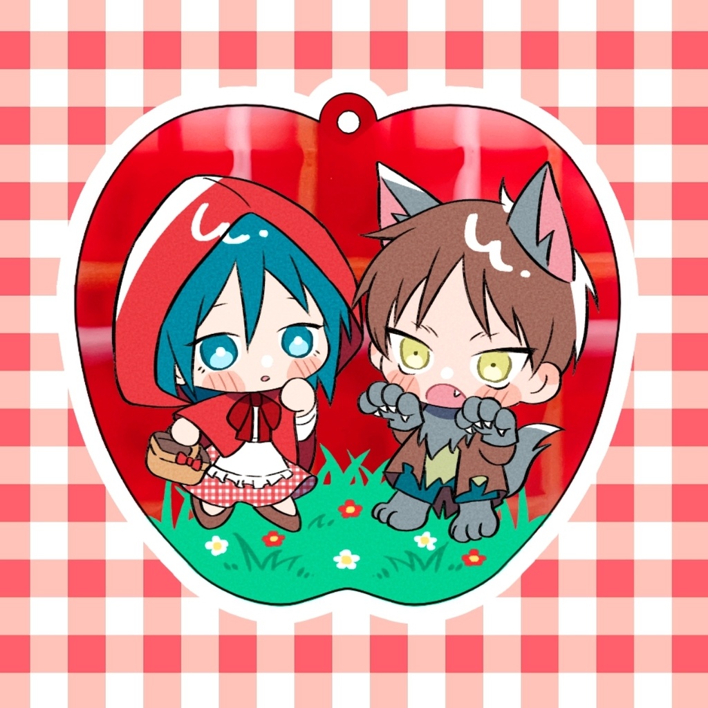 【🍎エレミカ🐺】アクリルキーホルダー