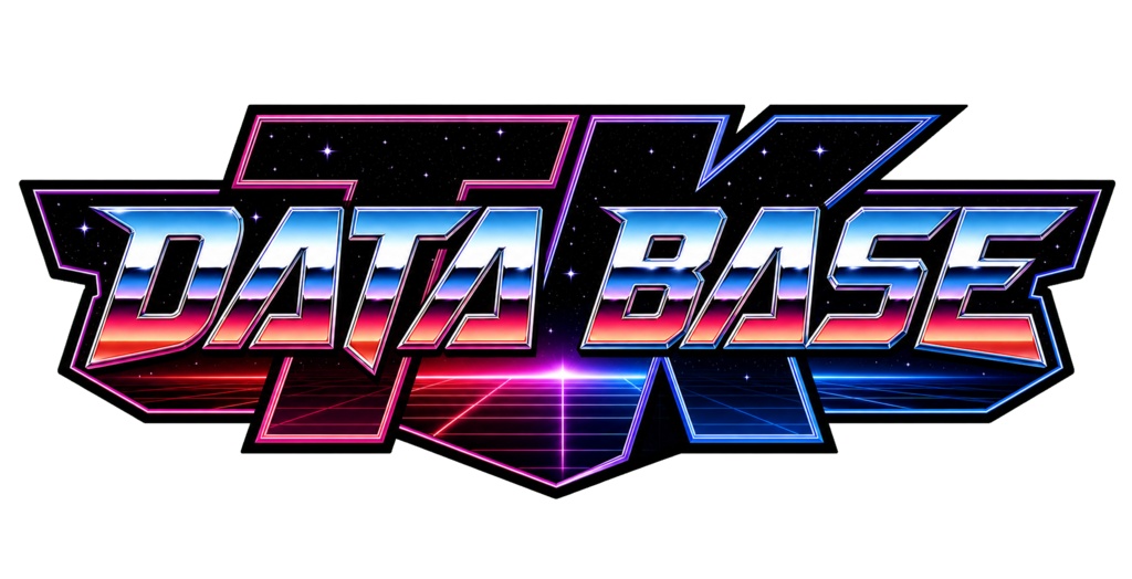 TK DATA BASE ステッカー 05｜レトロネオン