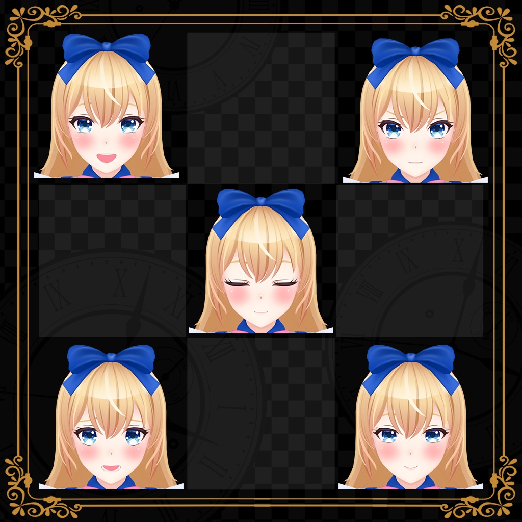 【オリジナル】3Dモデル 『アリス』