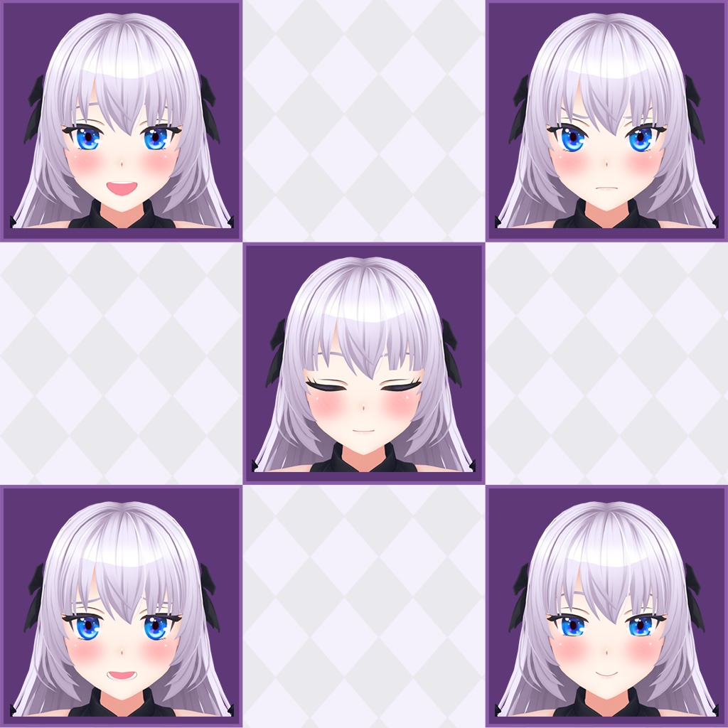 【オリジナル】3Dモデル 『レイア』