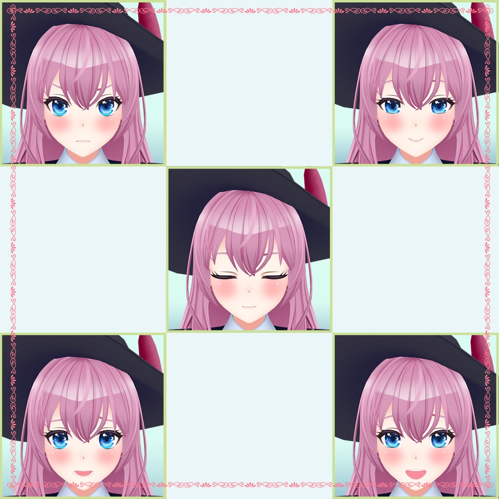 【オリジナル】3Dモデル 『アリア』