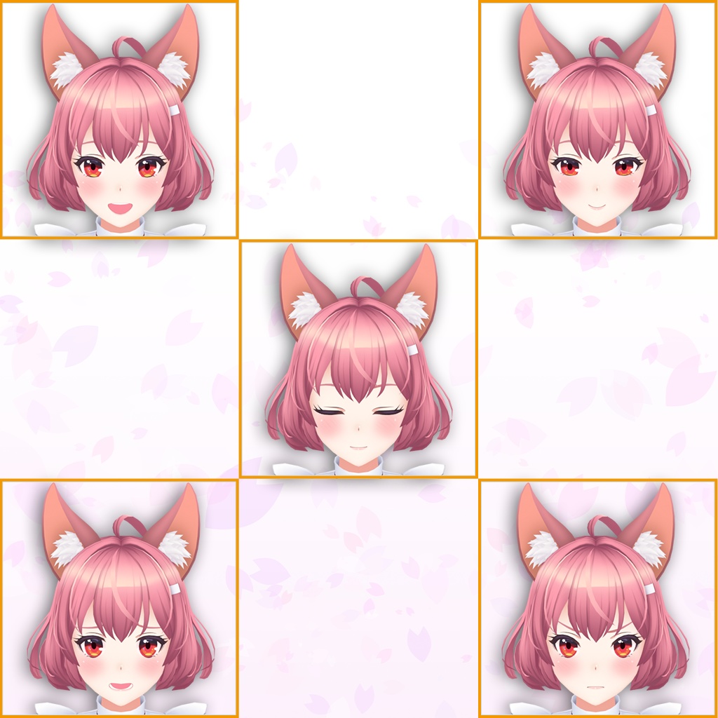 『楓』- VRChat対応 オリジナル3Dモデル Lite Ver