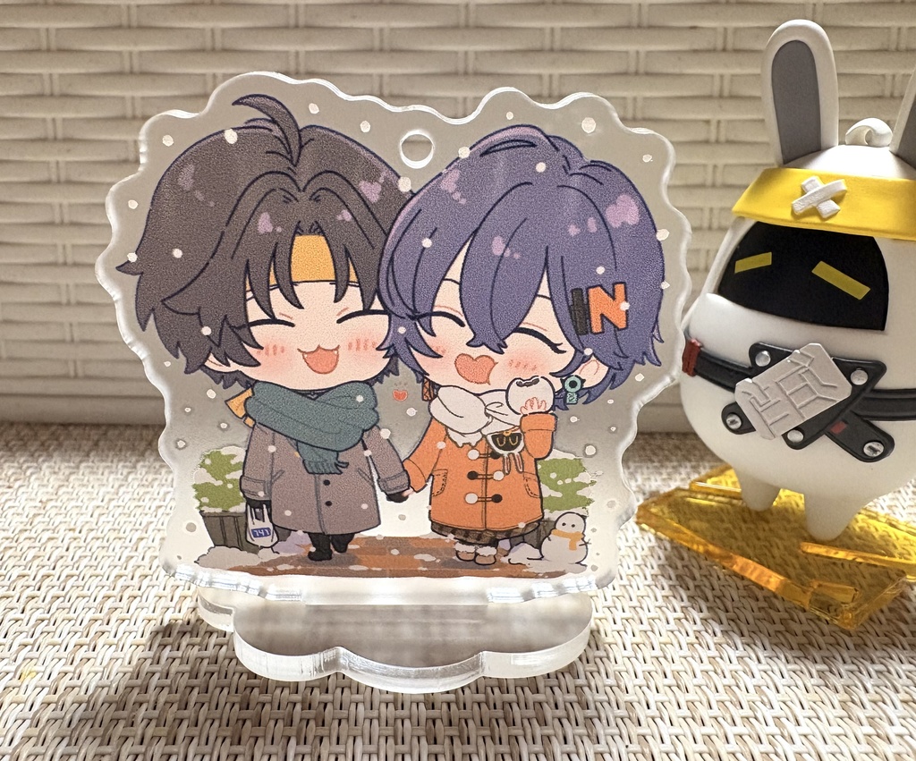 冬の悠リンおでかけアクキー