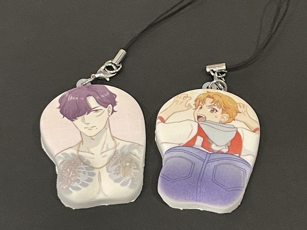 ミニマウスパッドキーホルダー