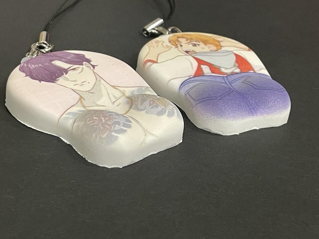 ミニマウスパッドキーホルダー