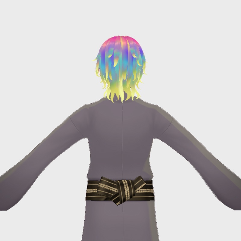 【髪型テクスチャ】派手髪【Vroid】