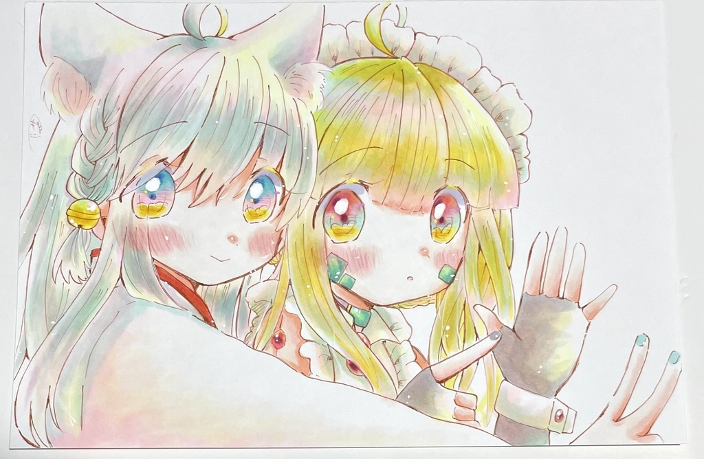 【A5サイズ】銀狐ちゃんとぽんこつちゃんの2026！