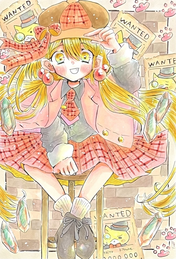 【A5サイズ】名探偵VS怪盗きつね