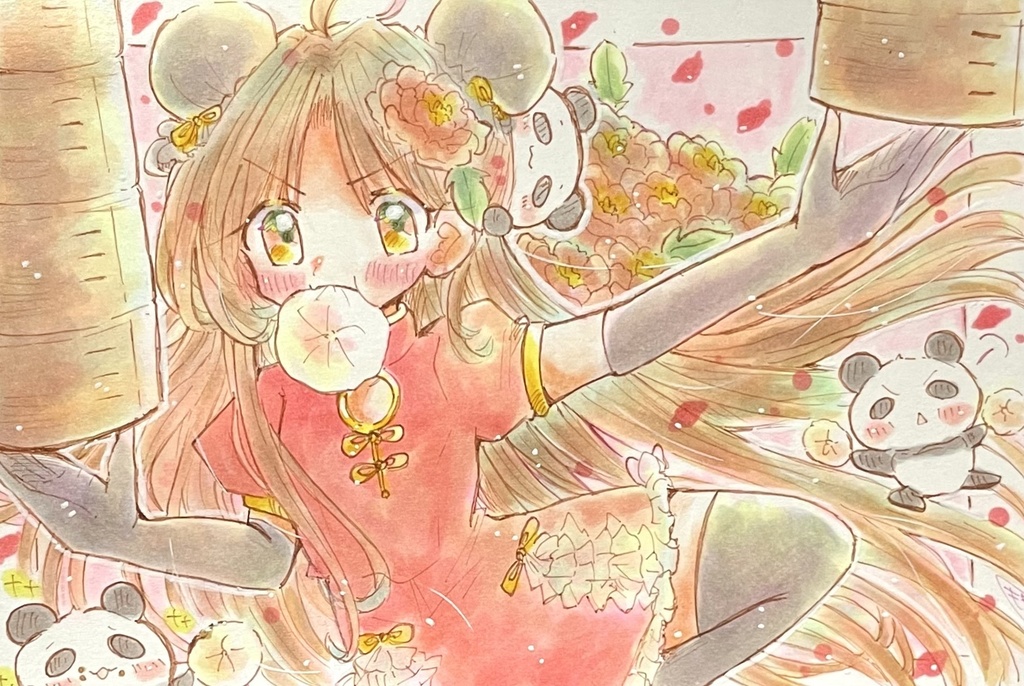 【ハガキサイズ】チャイナ！！
