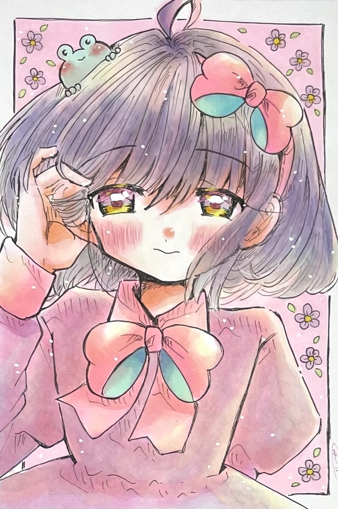 【ハガキサイズ】しとしとちゃん