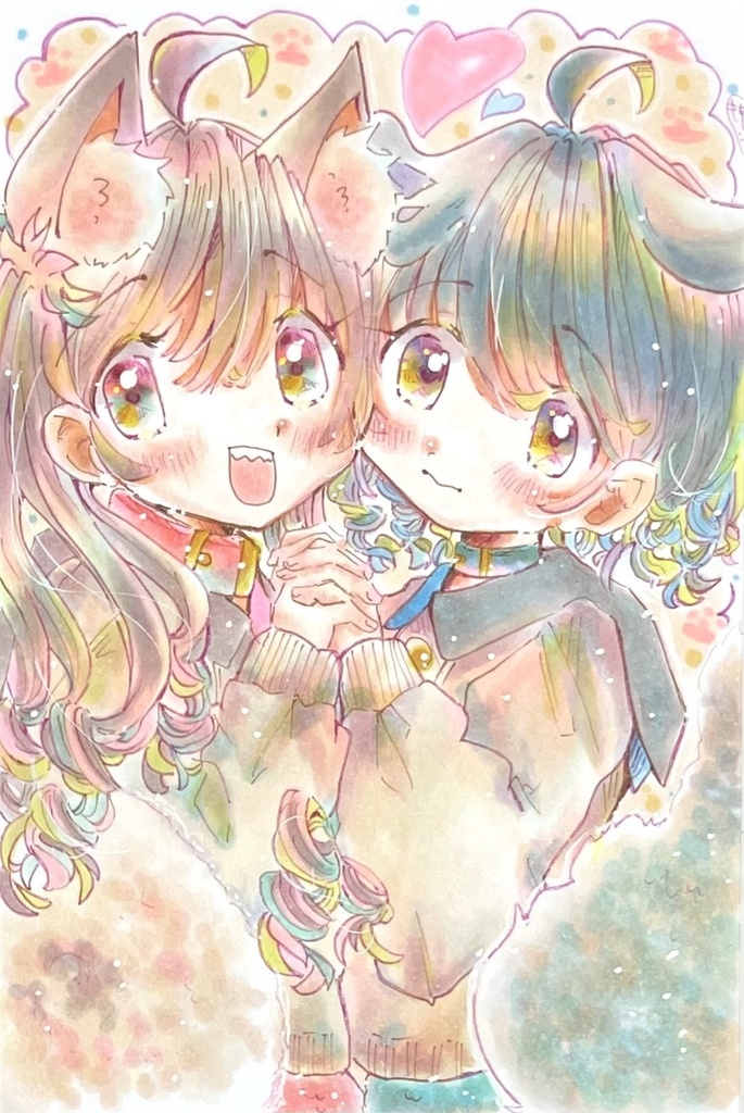 【ハガキサイズ】ダブルヒロイン！