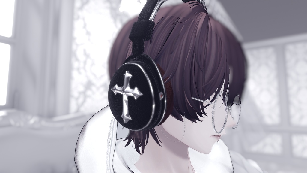 ゴシック×2wayヘッドフォン「VavaBeats」3色セット