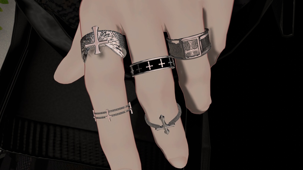 GothicRing5種3色セット